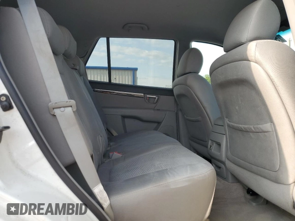 2007 Hyundai Santa Fe SE with VIN 5NMSH13E67H098444, listed as a Copart auction lot 57073465 with 158,306 mi miles and Salvage title. Bid and sale history available at DreamBid. Image 11.