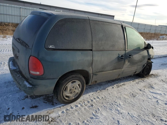 2000 Dodge Caravan SE with VIN 2B4GP45G2YR702617, listed as a Copart auction lot 87403154 with Not Provided miles and Salvage Title. Bid and sale history available at carsss.com. Image 3.