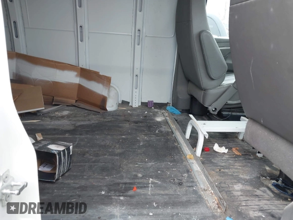 2012 GMC Savana Cargo Van with VIN 1GTZ7TBG1C1198262, listed as a IAAI auction lot 41544120 with 178,651 mi miles. Bid and sale history available at carsss.com. Image 8.