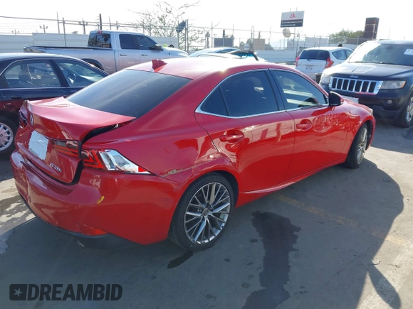 2016 Lexus IS 200t z VIN JTHBA1D23G5022190, wystawiony jako IAAI lot #41641568 z przebiegiem 121 887 mil mil oraz . Historia ofert i sprzedaży dostępna na DreamBid. Obrazek 4.