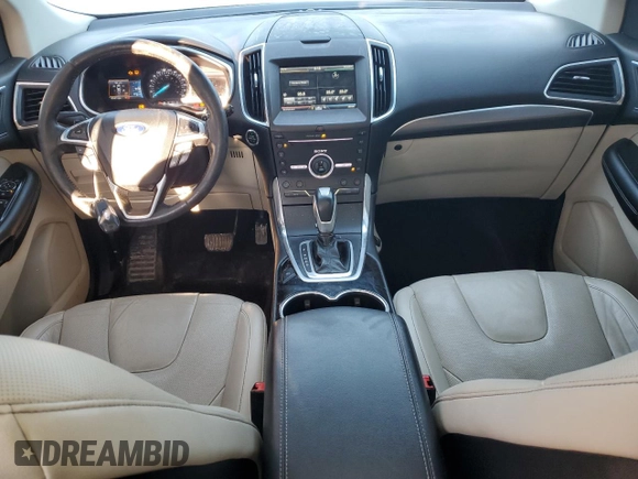 2015 Ford Edge Titanium with VIN 2FMTK4K91FBB83440, listed as a Copart auction lot 50348185 with 193,461 mi miles and Clean Title. Bid and sale history available at carsss.com. Image 8.