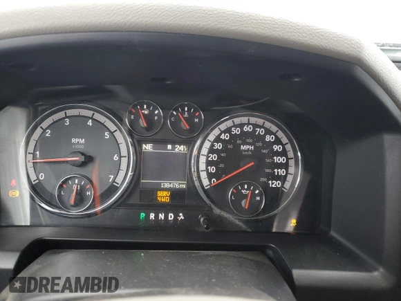 2012 Ram 1500 Big Horn with VIN 1C6RD7LTXCS156086, listed as a Copart auction lot 88096245 with 138,476 mi miles and Salvage Title. Bid and sale history available at carsss.com. Image 9.