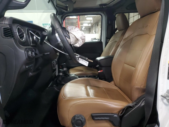 2022 Jeep Wrangler 4xe Unlimited Sahara with VIN 1C4JJXP65NW272312, listed as a Copart auction lot 45154875 with 28,263 mi miles and Salvage Title. Bid and sale history available at carsss.com. Image 7.
