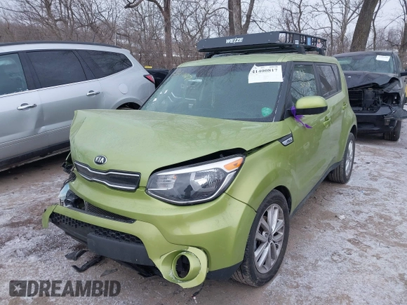 2018 Kia Soul + with VIN KNDJP3A53J7888330, listed as a IAAI auction lot 41400817 with 100,738 mi miles. Bid and sale history available at carsss.com. Image 18.