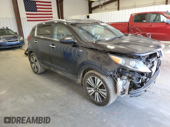 2016 Kia Sportage EX with VIN KNDPCCAC4G7833172, listed as a Copart auction lot 49626845 with 115,133 mi miles and Salvage Title. Bid and sale history available at carsss.com. Image 4.
