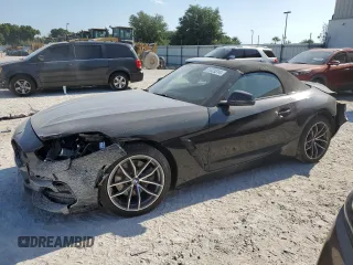 2021 BMW Z4 sDrive30i with VIN WBAHF3C02MWX19300, listed as a Copart auction lot 51023314 with 30,020 mi miles. Bid and sale history available at carsss.com. Image 1.
