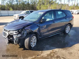 2019 Chevrolet Equinox LS with VIN 3GNAXHEVXKS514900, listed as a Copart auction lot 85048014 with 89,837 mi miles and Salvage Title. Bid and sale history available at carsss.com. Image 1.