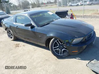 2010 Ford Mustang GT with VIN 1ZVBP8CH1A5152455, listed as a IAAI auction lot 41816345 with 261,275 mi miles and . Bid and sale history available at carsss.com. Image 1.