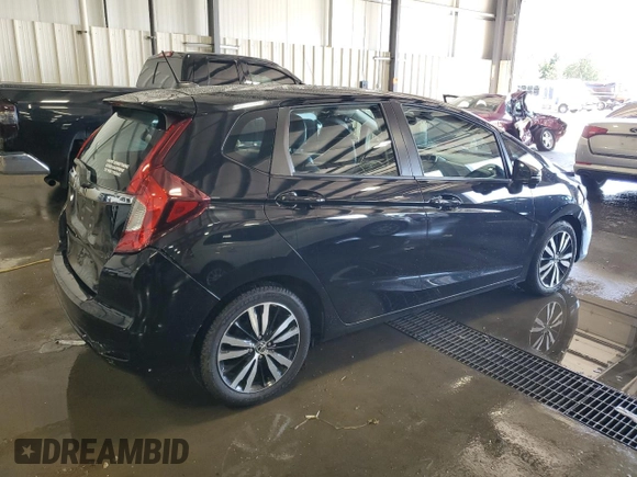 2018 Honda Fit EX-L with VIN 3HGGK5H9XJM705526, listed as a Copart auction lot 69812084 with 44,307 mi miles and Salvage Title. Bid and sale history available at carsss.com. Image 3.