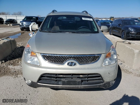 2008 Hyundai Veracruz GLS with VIN KM8NU13C28U069035, listed as a Copart auction lot 49955125 with 224,834 mi miles and Clean Title. Bid and sale history available at carsss.com. Image 5.