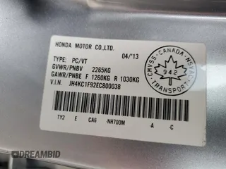 2014 Acura RLX Advance Pkg with VIN JH4KC1F92EC800038, listed as a Copart auction lot 79177824 with 285,995 mi miles and Salvage Title. Bid and sale history available at carsss.com. Image 12.