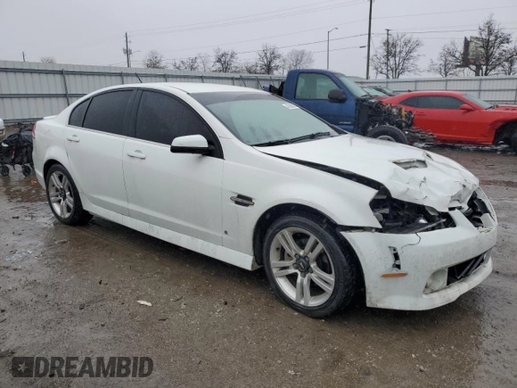2009 Pontiac G8 with VIN 6G2ER57779L153098, listed as a Copart auction lot 43586215 with 136,321 mi miles and Salvage Title. Bid and sale history available at carsss.com. Image 4.