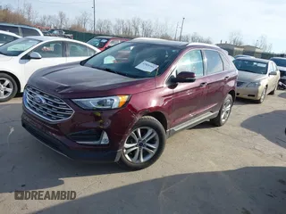 2020 Ford Edge SEL with VIN 2FMPK4J98LBB60655, listed as a IAAI auction lot 41821501 with 41,624 mi miles. Bid and sale history available at carsss.com. Image 18.