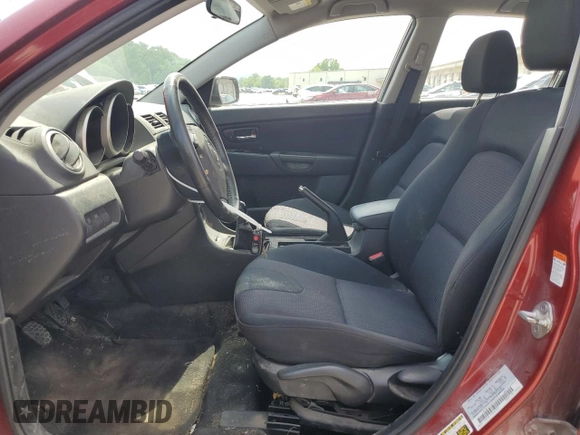 2009 Mazda 3 S Touring with VIN JM1BK343291226640, listed as a Copart auction lot 57021565 with 170,854 mi miles and Salvage title. Bid and sale history available at DreamBid. Image 7.