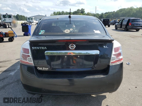 2012 Nissan Sentra 2.0 with VIN 3N1AB6AP6CL631570, listed as a Copart auction lot 65336495 with 129,049 mi miles and Salvage title. Bid and sale history available at DreamBid. Image 6.