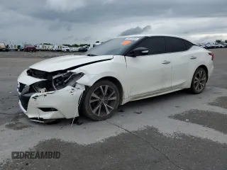 2016 Nissan Maxima SL with VIN 1N4AA6AP4GC403672, listed as a Copart auction lot 58226895 with 153,679 mi miles and Salvage title. Bid and sale history available at DreamBid. Image 1.