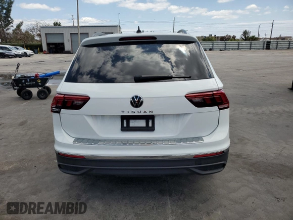 2024 Volkswagen Tiguan S с VIN 3VVRB7AX0RM068557, выставлен на аукционе Copart как лот 52152045 с пробегом 26 057 миль миль и Списание • Salvage title. История ставок и продаж доступна на DreamBid. Изображение 6.