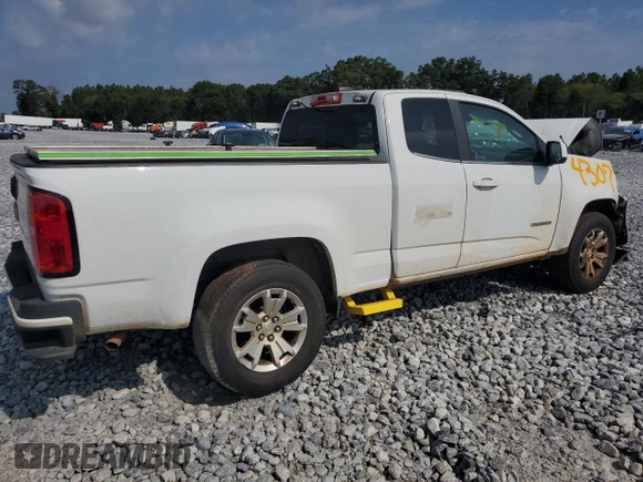 2020 Chevrolet Colorado 2WD LT with VIN 1GCHSCEA2L1184307, listed as a Copart auction lot 67270664 with Not Provided miles and Salvage Title. Bid and sale history available at DreamBid. Image 3.