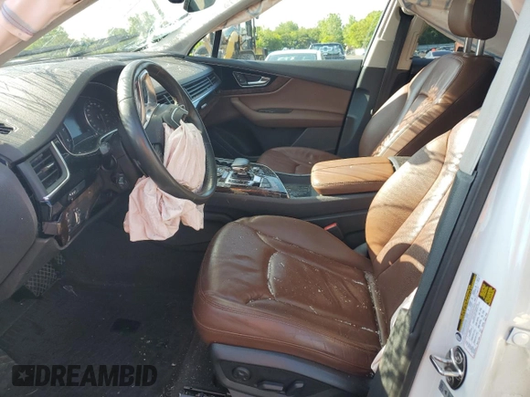 2018 Audi Q7 Premium Plus with VIN WA1LAAF72JD025331, listed as a Copart auction lot 59190365 with 125,472 mi miles and Salvage title. Bid and sale history available at DreamBid. Image 7.