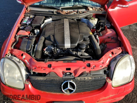 2003 Mercedes-Benz SLK 320 with VIN WDBKK65F43F282727, listed as a Copart auction lot 84246624 with 70,244 mi miles and Clean title. Bid and sale history available at DreamBid. Image 11.