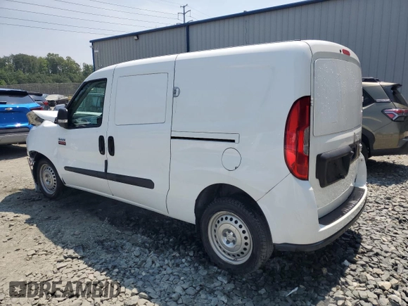 2022 Ram ProMaster City Cargo Tradesman with VIN ZFBHRFABXN6W34970, listed as a Copart auction lot 60870505 with 66,325 mi miles and Salvage title. Bid and sale history available at DreamBid. Image 2.