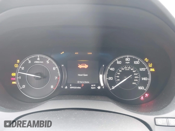 2019 Acura RDX with VIN 5J8TC2H32KL034958, listed as a IAAI auction lot 41737289 with 59,523 mi miles. Bid and sale history available at carsss.com. Image 7.
