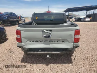 2022 Ford Maverick XL with VIN 3FTTW8E33NRA08789, listed as a Copart auction lot 53835065 with 30,464 mi miles and Salvage Title. Bid and sale history available at DreamBid. Image 6.