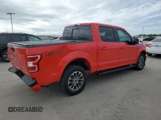 2018 Ford F-150 XL with VIN 1FTEW1CP7JKF70781, listed as a Copart auction lot 50906645 with 154,564 mi miles and Salvage Title. Bid and sale history available at DreamBid. Image 3.