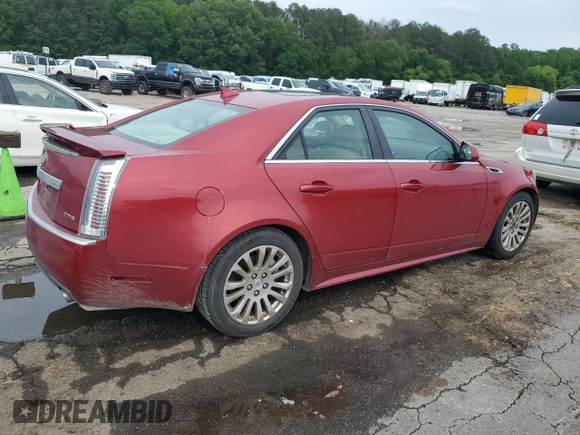 2011 Cadillac CTS Performance with VIN 1G6DJ5EY7B0149392, listed as a Copart auction lot 55569625 with 115,968 mi miles and Clean Title. Bid and sale history available at DreamBid. Image 3.
