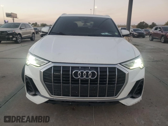 2020 Audi Q3 S line Prestige with VIN WA1FECF35L1035740, listed as a Copart auction lot 77837304 with 119,243 mi miles and Salvage Title. Bid and sale history available at carsss.com. Image 5.