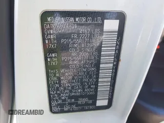 2011 Nissan Juke SL with VIN JN8AF5MV8BT015065, listed as a IAAI auction lot 41723964 with 125,687 mi miles. Bid and sale history available at carsss.com. Image 9.