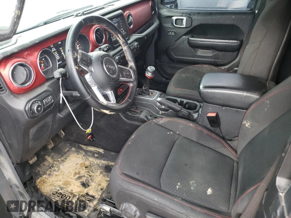 2020 Jeep Wrangler Rubicon z VIN 1C4HJXCG5LW138023, wystawiony jako Copart lot #42738743 z przebiegiem 41 683 mil mil oraz . Historia ofert i sprzedaży dostępna na DreamBid. Obrazek 8.