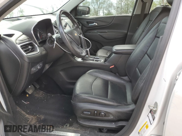 2019 Chevrolet Equinox Premier with VIN 2GNAXPEX8K6276748, listed as a Copart auction lot 52823745 with 90,163 mi miles and Salvage title. Bid and sale history available at DreamBid. Image 7.
