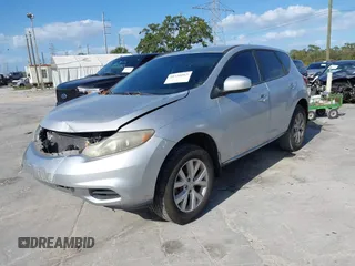 2011 Nissan Murano SL with VIN JN8AZ1MUXBW059610, listed as a IAAI auction lot 40720263 with 174,321 mi miles and . Bid and sale history available at DreamBid. Image 2.