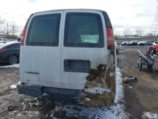 2010 Chevrolet Express Cargo Van with VIN 1GCUGADX6A1154119, listed as a IAAI auction lot 41608254 with 156,816 mi miles. Bid and sale history available at carsss.com. Image 17.