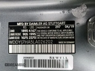 2020 Mercedes-Benz AMG GT AMG GT z VIN WDDYJ7HA5LA026202, wystawiony jako Copart lot #78685704 z przebiegiem 19 658 mil mil oraz Szkoda całkowita • Salvage title. Historia ofert i sprzedaży dostępna na DreamBid. Obrazek 14.