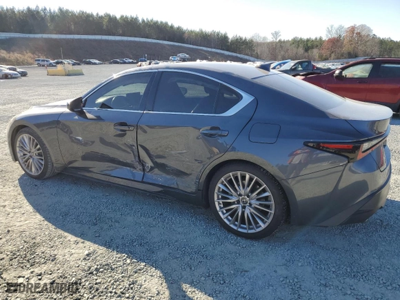 2022 Lexus IS with VIN JTHDA1D24N5120621, listed as a Copart auction lot 83882374 with 19,666 mi miles and Salvage Title. Bid and sale history available at carsss.com. Image 2.
