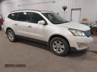 2013 Chevrolet Traverse LT with VIN 1GNKVJKD7DJ116416, listed as a IAAI auction lot 40999374 with 167,000 mi miles and . Bid and sale history available at DreamBid. Image 1.