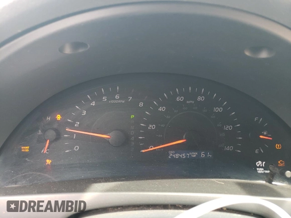 2009 Toyota Camry with VIN 4T1BE46KX9U378127, listed as a Copart auction lot 51377345 with 248,457 mi miles and Salvage Title. Bid and sale history available at DreamBid. Image 9.