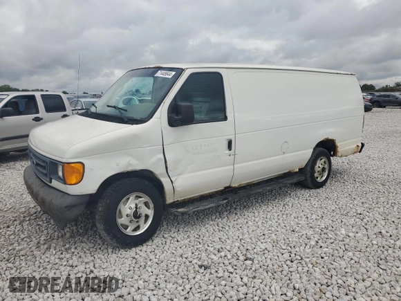 2007 Ford Econoline Cargo Commercial with VIN 1FTNS24W27DA83881, listed as a Copart auction lot 71449644 with 211,604 mi miles and Clean Title. Bid and sale history available at DreamBid. Image 1.