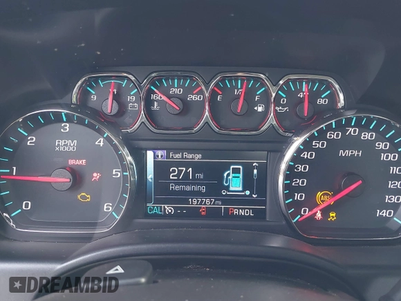 2017 Chevrolet Silverado 1500 LT with VIN 3GCUKREC5HG414935, listed as a IAAI auction lot 41064938 with 197,767 mi miles and . Bid and sale history available at DreamBid. Image 7.