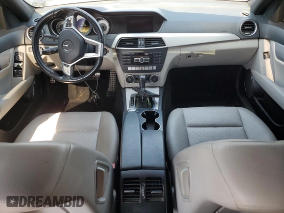 2012 Mercedes-Benz C 250 Sport with VIN WDDGF4HB6CR214751, listed as a Copart auction lot 61271155 with 133,097 mi miles and Clean title. Bid and sale history available at DreamBid. Image 8.