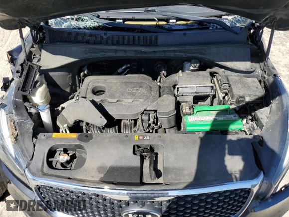 2017 Kia Sorento LX with VIN 5XYPGDA3XHG288867, listed as a Copart auction lot 49844105 with 0 mi miles and Salvage Title. Bid and sale history available at carsss.com. Image 11.