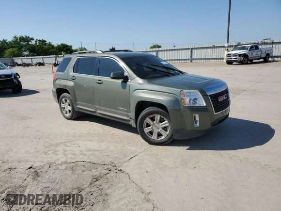 2015 GMC Terrain SLE with VIN 2GKALREK0F6143786, listed as a Copart auction lot 52135785 with 0 mi miles and Salvage Title. Bid and sale history available at carsss.com. Image 4.
