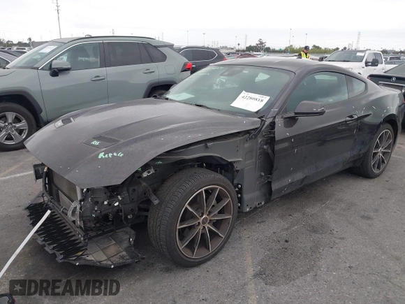 2022 Ford Mustang EcoBoost with VIN 1FA6P8TH2N5135583, listed as a IAAI auction lot 42280818 with 18,377 mi miles and . Bid and sale history available at DreamBid. Image 18.