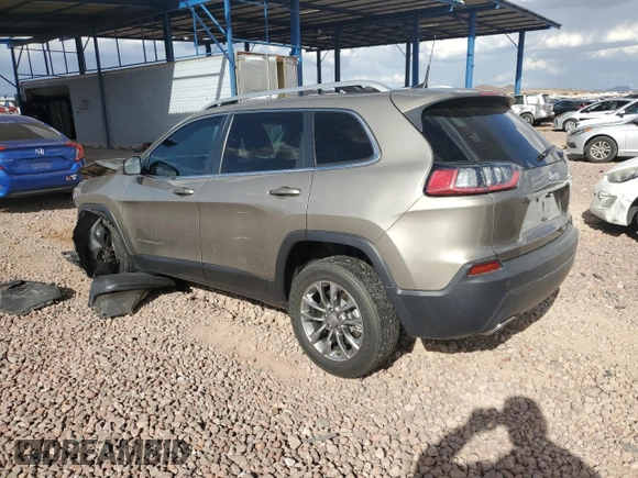 2021 Jeep Cherokee Latitude Lux with VIN 1C4PJLMX7MD107436, listed as a Copart auction lot 50987275 with 32,735 mi miles and Salvage Title. Bid and sale history available at carsss.com. Image 2.