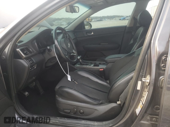 2018 Kia Optima LX with VIN 5XXGT4L34JG243460, listed as a Copart auction lot 49686945 with 136,404 mi miles and Salvage Title. Bid and sale history available at DreamBid. Image 7.