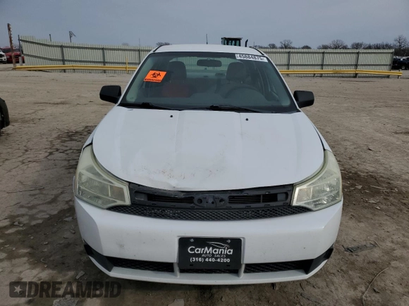 2008 Ford Focus S with VIN 1FAHP34N98W260014, listed as a Copart auction lot 45884875 with 207,431 mi miles and Salvage Title. Bid and sale history available at carsss.com. Image 5.