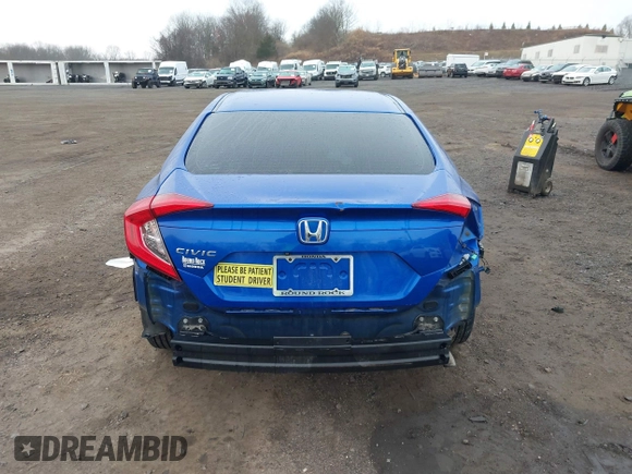 2019 Honda Civic Sedan LX with VIN 19XFC2F64KE029682, listed as a IAAI auction lot 41806403 with 110,611 mi miles. Bid and sale history available at carsss.com. Image 17.