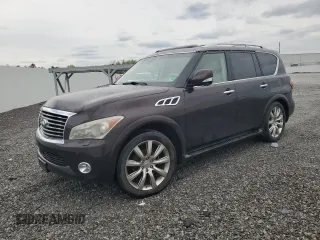 2013 Infiniti QX56 z VIN JN8AZ2NE6D9042589, wystawiony jako Copart lot #52816395 z przebiegiem 211 510 mil mil oraz Czysty tytuł • Clean title. Historia ofert i sprzedaży dostępna na DreamBid. Obrazek 1.